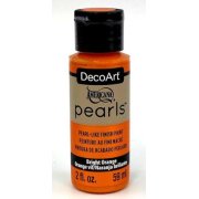 DecoArt Americana Pearls - Bright Orange