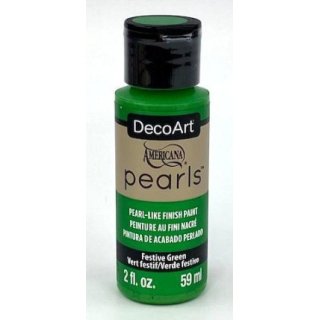 DecoArt Americana Pearls - Festive Green