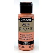 DecoArt Americana Pearls - Coral