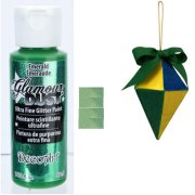 DecoArt Glamour Dust Paint - Emerald