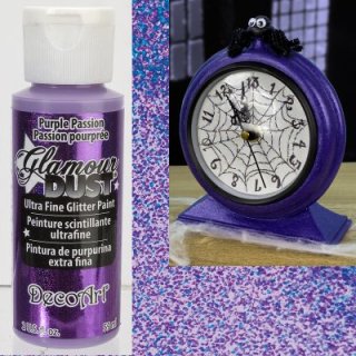 DecoArt Glamour Dust Paint - Purple Passion