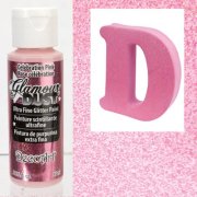DecoArt Glamour Dust Paint - Celebration Pink