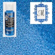 DecoArt Glamour Dust Paint - Sapphire Blue