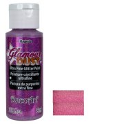 DecoArt Glamour Dust Paint - Magenta