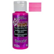 DecoArt Glamour Dust Paint - Neon Pink