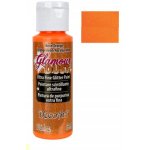 DecoArt Glamour Dust Paint - Neon Orange