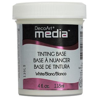 DecoArt Media White Tinting Base 4oz