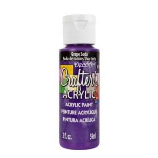 DecoArt Crafter's Acrylic Paint - Grape Soda