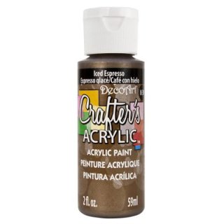 DecoArt Crafter's Acrylic Paint - Iced Espresso