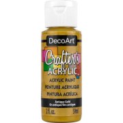DecoArt Crafter's Acrylic Paint - Antique Gold