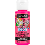 DecoArt Crafter's Acrylic Paint - Pink Neon
