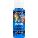 DecoArt Crafter's Acrylic Paint - Blue Neon