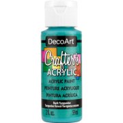 DecoArt Crafter's Acrylic Paint - Dark Turquoise
