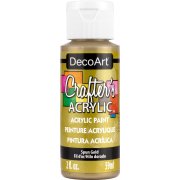 DecoArt Crafter's Acrylic Paint - Spun Gold