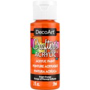 DecoArt Crafter's Acrylic Paint - Bright Orange