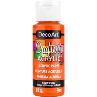 DecoArt Crafter's Acrylic Paint - Bright Orange