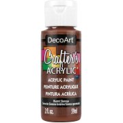 DecoArt Crafter's Acrylic Paint - Burnt Sienna