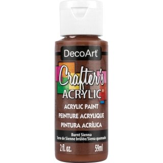 DecoArt Crafter's Acrylic Paint - Burnt Sienna