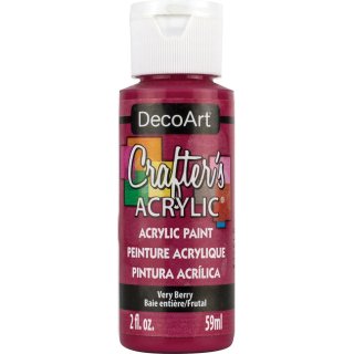 DecoArt Crafter's Acrylic Paint - Very Berry