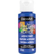 DecoArt Crafter's Acrylic Paint - Brilliant Blue