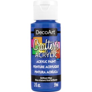 DecoArt Crafter's Acrylic Paint - Brilliant Blue