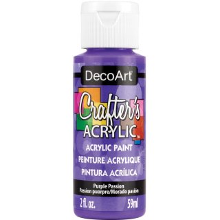 DecoArt Crafter's Acrylic Paint - Purple Passion