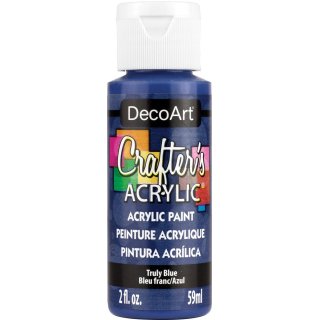 DecoArt Crafter's Acrylic Paint - Truly Blue