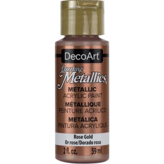 DecoArt Dazzling Metallics Paint - Rose Gold