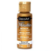 DecoArt Dazzling Metallics Paint - Glorious Gold