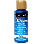 DecoArt Dazzling Metallics Paint - Ice Blue