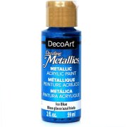 DecoArt Dazzling Metallics Paint - Ice Blue