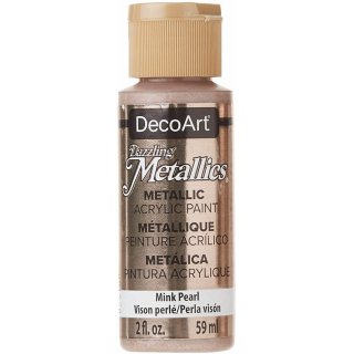 DecoArt Dazzling Metallics Paint - Mink Pearl