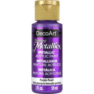 Decoart Dazzling Metallics Paint - Purple Pearl