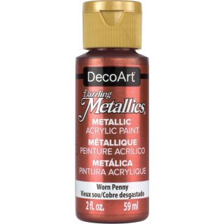 DecoArt Dazzling Metallics Paint - Worn Penny
