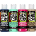 DecoArt Fluid Art Ready-To-Pour Paint Pack - Carnival