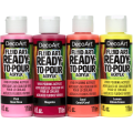 DecoArt Fluid Art Ready-To-Pour Paint Pack - Sweet Treat