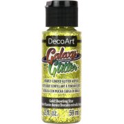 DecoArt Galaxy Glitter Paint - Gold Shooting Star