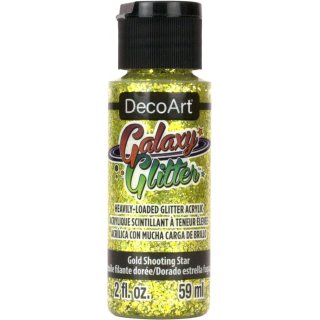 DecoArt Galaxy Glitter Paint - Gold Shooting Star