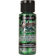 DecoArt Galaxy Glitter Paint - Aurora Borealis Green