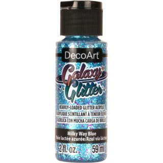 DecoArt Galaxy Glitter Paint - Milky Way Blue