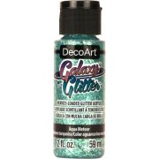 DecoArt Galaxy Glitter Paint - Aqua Meteor