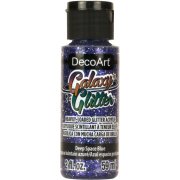 DecoArt Galaxy Glitter Paint - Deep Space Blue