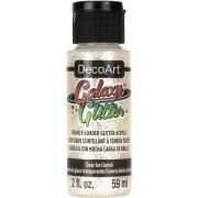DecoArt Galaxy Glitter Paint - Clear Ice Comet