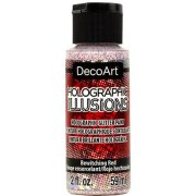 DecoArt Holographic Illusions Paint - Bewitching Red