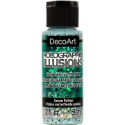 DecoArt Holographic Illusions Paint - Green Potion