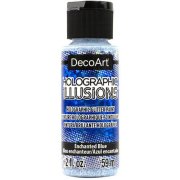 DecoArt Holographic Illusions Paint - Enchanted Blue