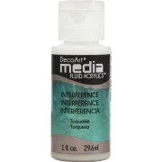 DecoArt Media Interference Paint- Turquoise