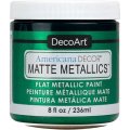 DecoArt Americana Decor Matte Metallics Paint 8oz - Emerald Green
