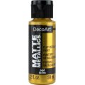 DecoArt Matte Metallics Paint 2oz - Gold