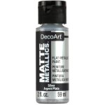 DecoArt Matte Metallics Paint 2oz - Silver